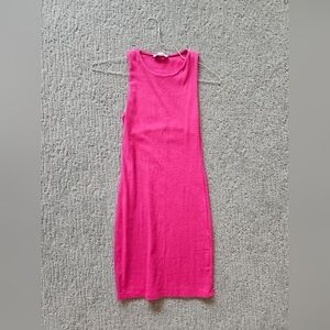 Zara BodyCon Hot Pink dress